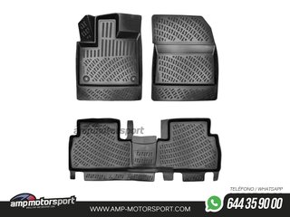 ALFOMBRILLAS DE GOMA RIZLINE PARA OPEL COMBO 2018--