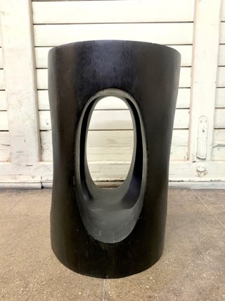 Taburete Nórdico Negro Madera