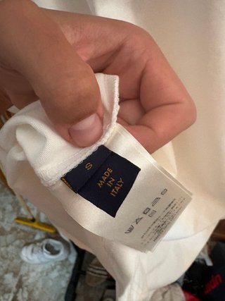 T-shirt Louis Vuitton Multicolor Bianca Taglia S