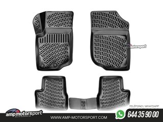 ALFOMBRILLAS DE GOMA RIZLINE PARA PEUGEOT 207 2006-2012