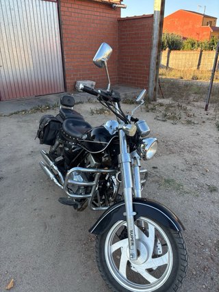 MTR Volcano 125 Cruiser Negra