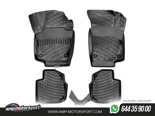ALFOMBRILLAS DE GOMA RIZLINE PARA SEAT TOLEDO 2012--