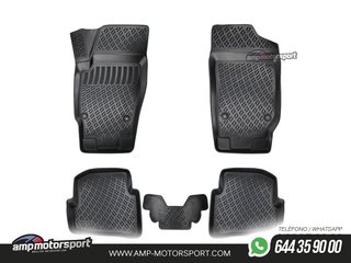 ALFOMBRILLAS DE GOMA RIZLINE PARA SKODA FABIA 2000-2007