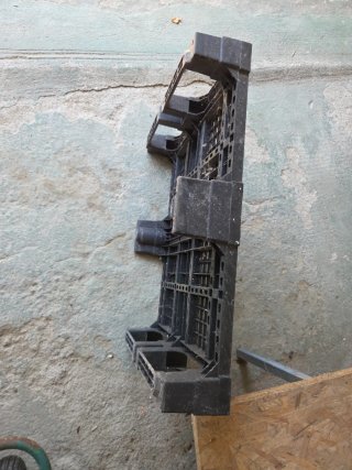 Pallet de plástico resistente