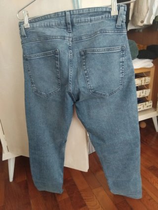 Celio Pantalón Slim Azul Talla S