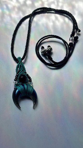 Collar Luna Macramé