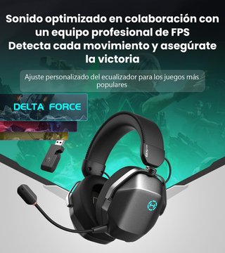 Edifier G5 MAX Auriculares Gaming Inalámbricos