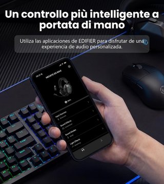 Edifier G5 MAX Auriculares Gaming Inalámbricos
