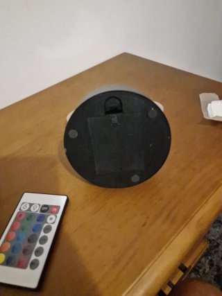 Lámpara LED Fútbol RGB Control Remoto