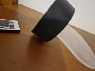 Lámpara LED Fútbol RGB Control Remoto