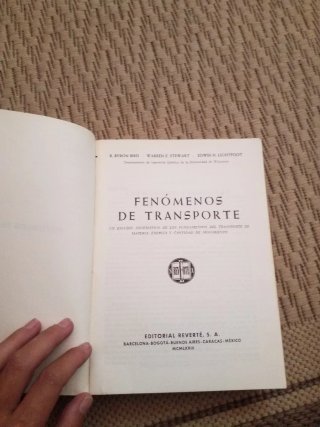 Libro Fenómenos de Transporte