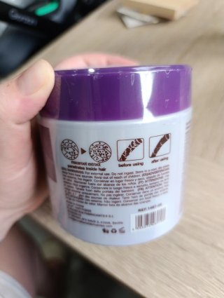 Mascarilla Kiss Beauty Macaroot Purple Hair