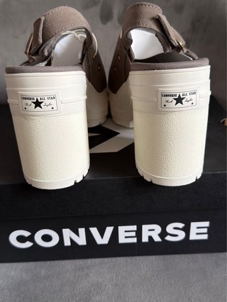 Converse Chuck 70 De Luxe Heel Mule Beige