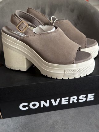 Converse Chuck 70 De Luxe Heel Mule Beige