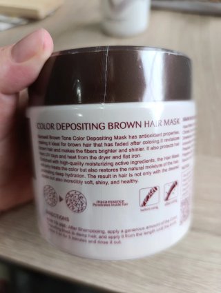 Mascarilla Marrón para Cabello karseell