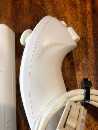 Wiimote Wii bianco con nunchuk wii remote original