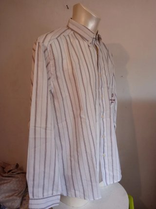 Camicia Nazareno Gabrielli Uomo XL Cotone Righe
