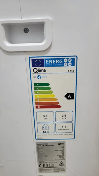Aire Acondicionado Portátil Qlima P 534