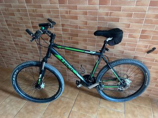 Bicicleta Trek 3500 Negra y Verde