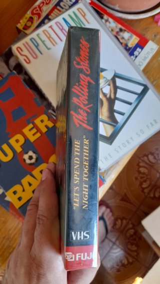 VHS The Rolling Stones Precintada Fuji