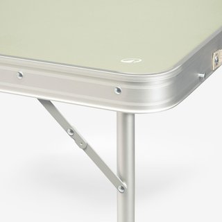 Mesa plegable de camping con 4 taburetes regulable en
