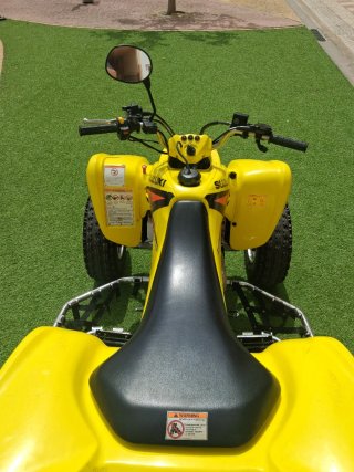 Suzuki LTZ 400 Quad Amarillo