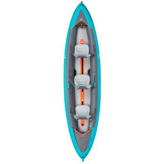 Canoa Kayak Hinchable Tribord 100+ Azul 2/3 Plazas