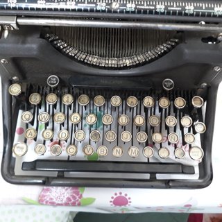 Máquina escribir antigua marca underwood