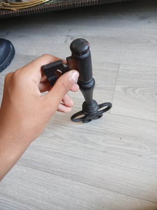 Llave decorativa hierro vintage grande