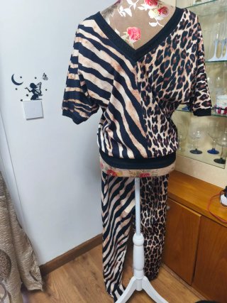 Conjunto T.A.T.U. Talla S Animal Print