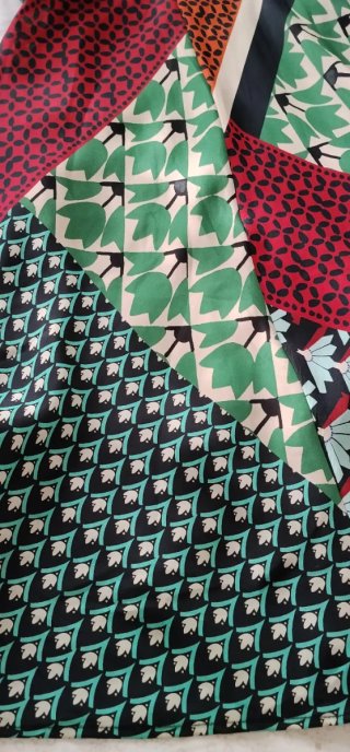 Vestido estampado midi Trucco