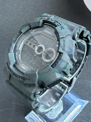 Casio G-Shock GA-100 Negro Correa y Bisel Nuevos
