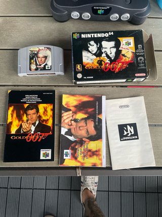 GoldenEye 007 Nintendo 64 Completo PAL