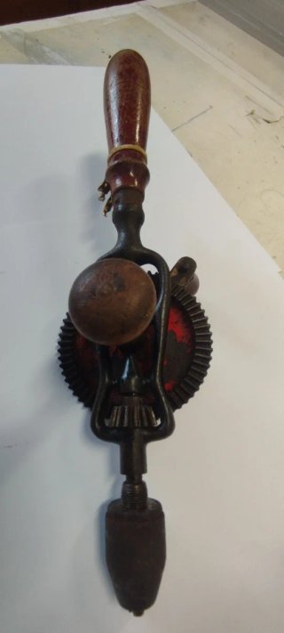 Trapano manuale vintage