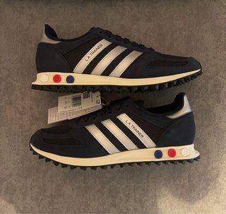 Adidas LA Trainer Scarpe Blu/Argento Tg 42