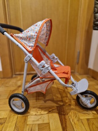 Silla de Paseo Juguete JC Toys Naranja