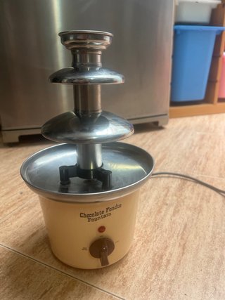 Fuente de chocolate 3 niveles