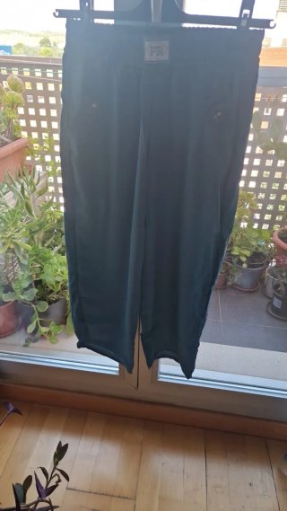 Pantalón mujer verano verde