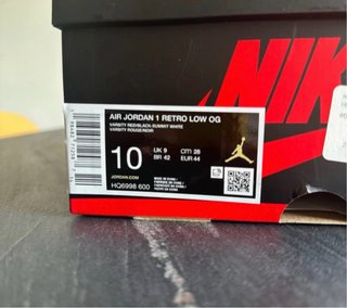 Sneakers Nike Jordan 1 low retro Chicago 44