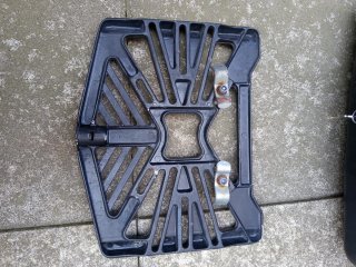 Bauletto Moto Krauser Anni 80 Touring Nero