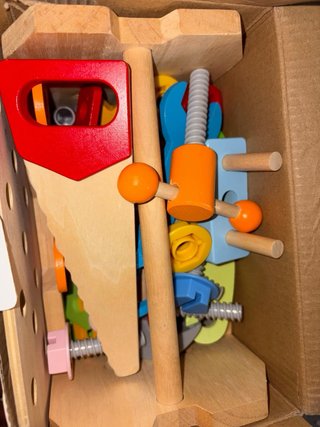 Mesa de herramientas 3 en 1 para niños