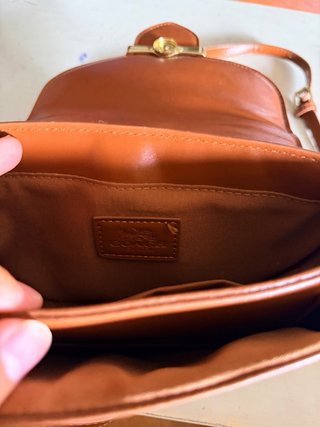 Bolso bandolera mujer marrón