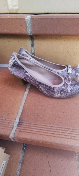 Manoletinas Pitillos lilas a morado