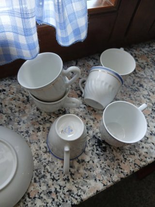 Tazzine da caffè in porcellana
