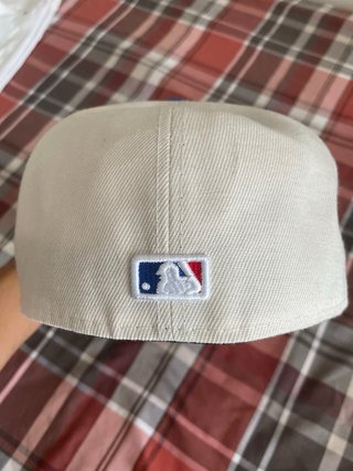 Gorra New Era LA Blanca y Azul