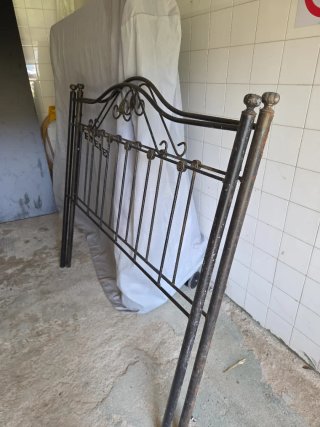Cabezal de cama metálico (2 unidades)