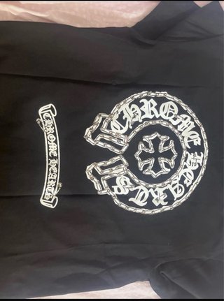 Camiseta Chrome Hearts Negra Talla M