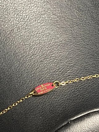 Collana Louis Vuitton oro