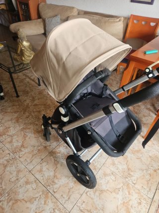 Carro bogaboo camaleon color crema