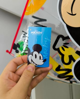 Paraguas Disney Mickey Mouse sin usar